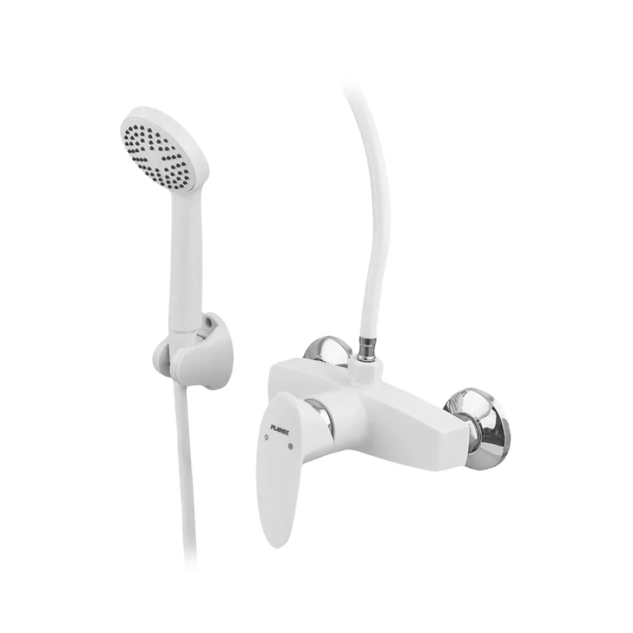 Смеситель для душевой кабины PLAMIX Cezar-003 SET White (PM0665)
