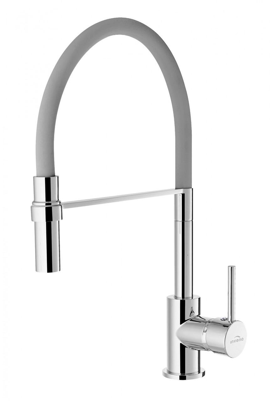 Смеситель для кухни Invena Kameleon BZ-29-L05 Серый