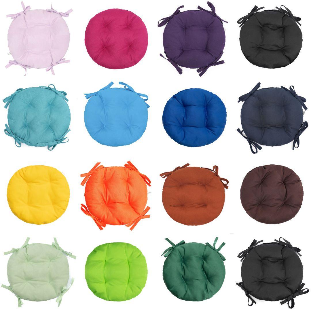 Подушка для стільця/крісла/табурету 50x8 см Хакі (2188135342) - фото 8