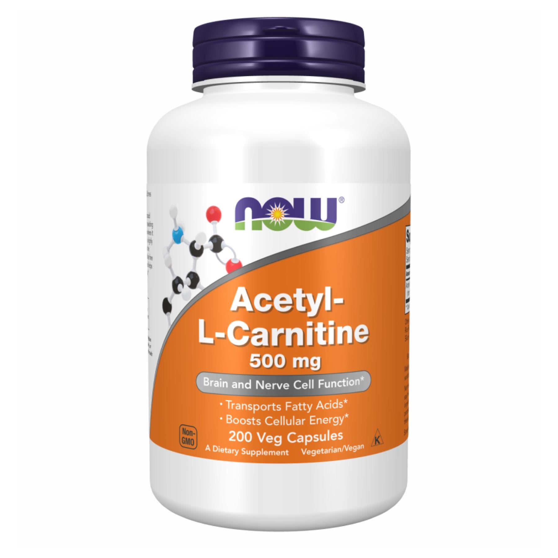 Жироспалювач Acetyl L-Carnitine 500 mg 200 vcaps (2022-10-0652)