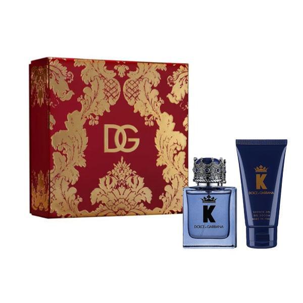 Подарочный набор для мужчин Dolce&Gabbana K парфюмированная вода 50 мл и гель для душа 50 мл (373654)