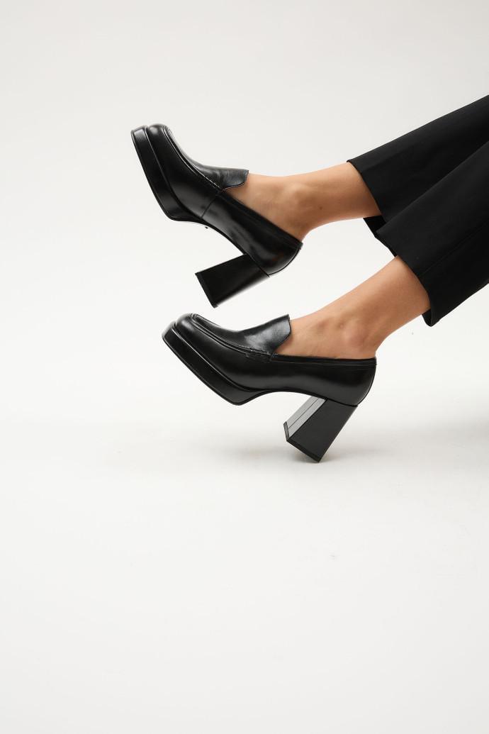 Лоферы женские LONZA р. 38 Черный (191781)