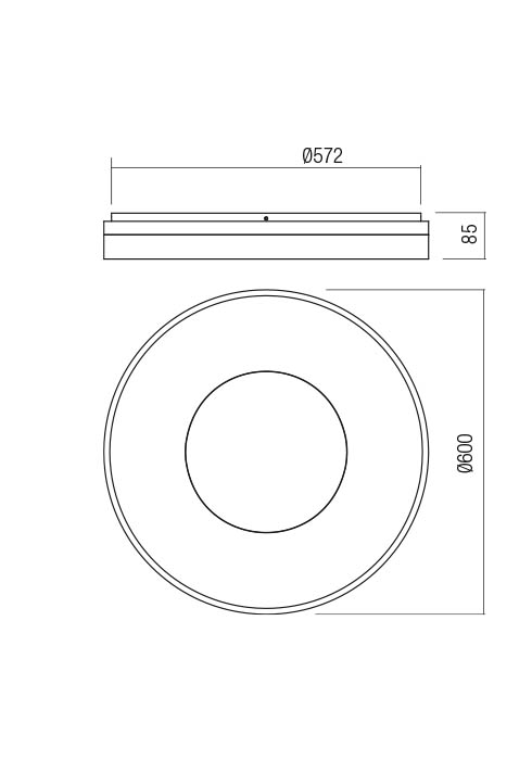 Светильник потолочный Redo Maya Pl LED Rd 75 W 3000K Wh 4.1.2 (01-2003) - фото 2 Светильник потолочный Redo Maya Pl LED Rd 75 W 3000K Wh 4.1.2 (01-2003) - фото 2
