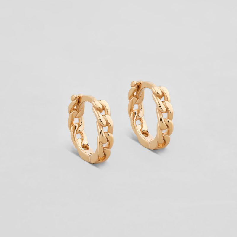 Серебряные серьги Запутанный круг (13714813)