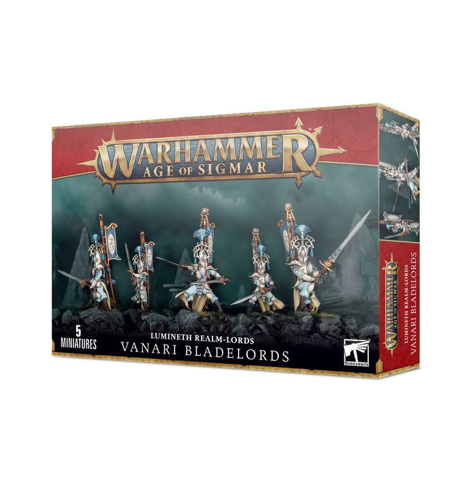 Набір мініатюр Games Workshop LUMINETH REALM-LORDS VANARI BLADELORDS (87-23)