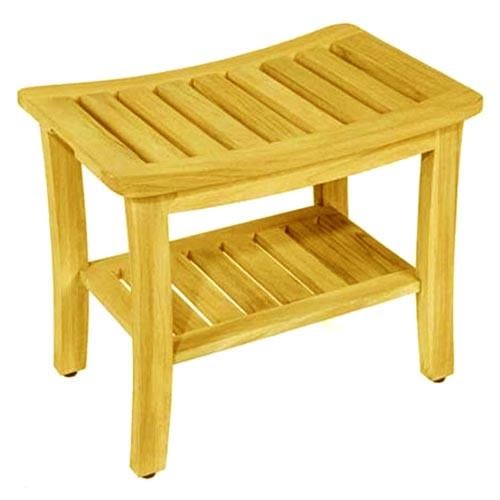 Табурет для ванной из дерева Шимерти Карри (ТВН-010903)