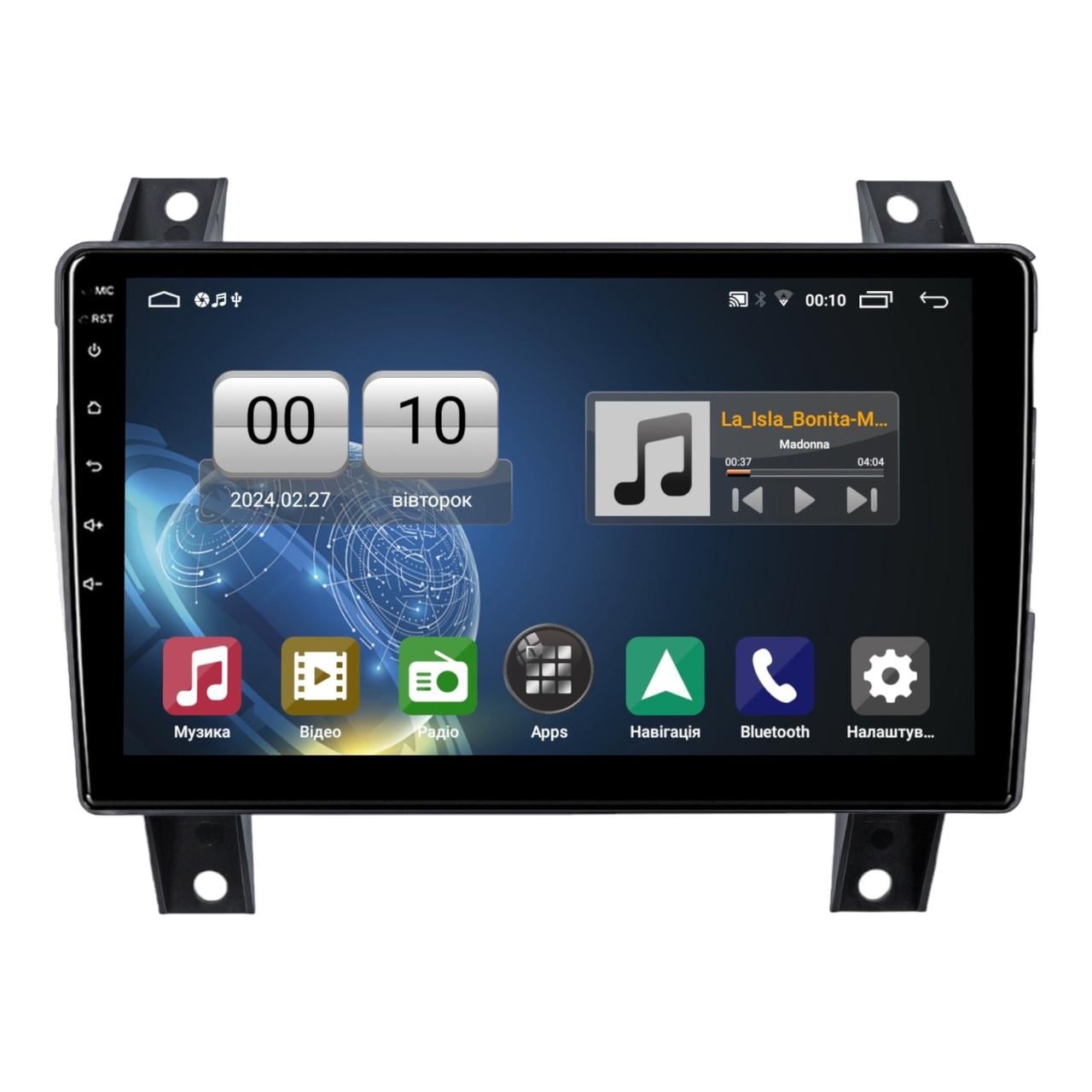 Автомагнітола штатна QIV Q1 для Great Wall Pao 2019+/Poer 2021+/P-series/Cannon/Ute 2020+ F2 W2 9" (Q45991)