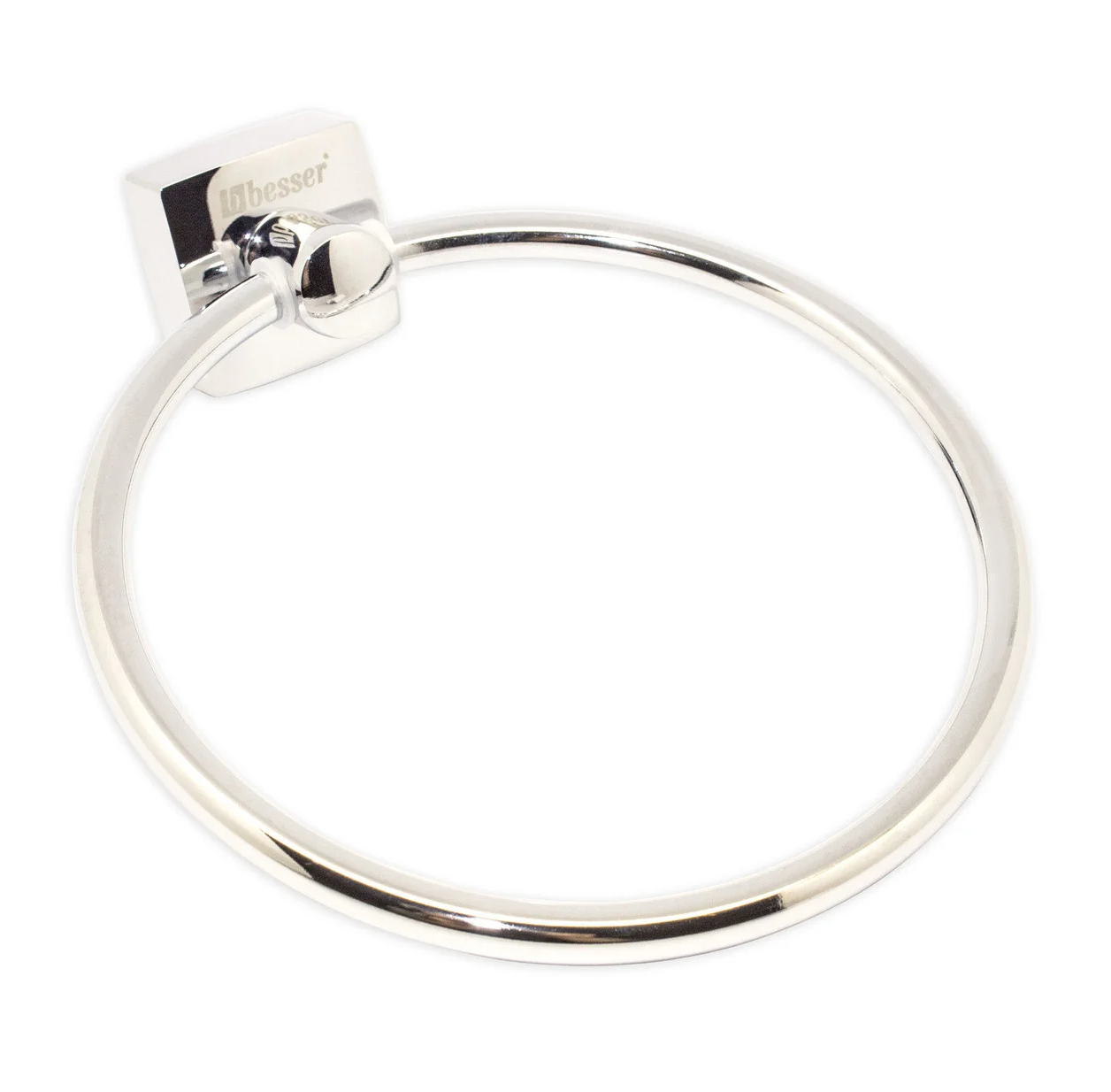Тримач рушників Besser Кільце нержавіюча хромована сталь (MKM-8810) Тримач рушників Besser Кільце нержавіюча хромована сталь (MKM-8810)