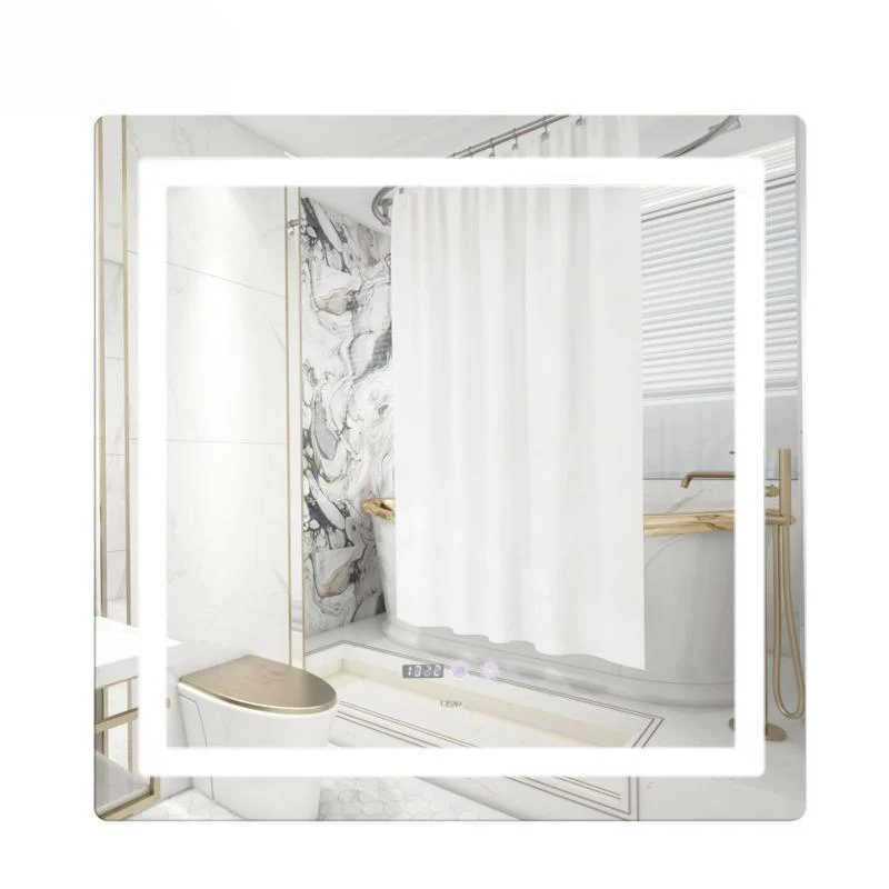 Зеркало Qtap Mideya QT2078NCF8080W с LED-подсветкой Touch/антизапотеванием/димером 800x800 мм (SD00051750)