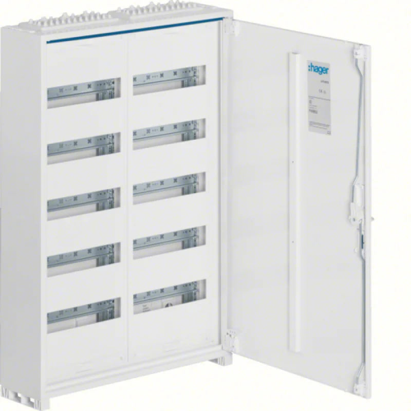 Щит распределительный Hager FWB52S Univers металл для накладного монтажа ip44 125A Белый (26955199)