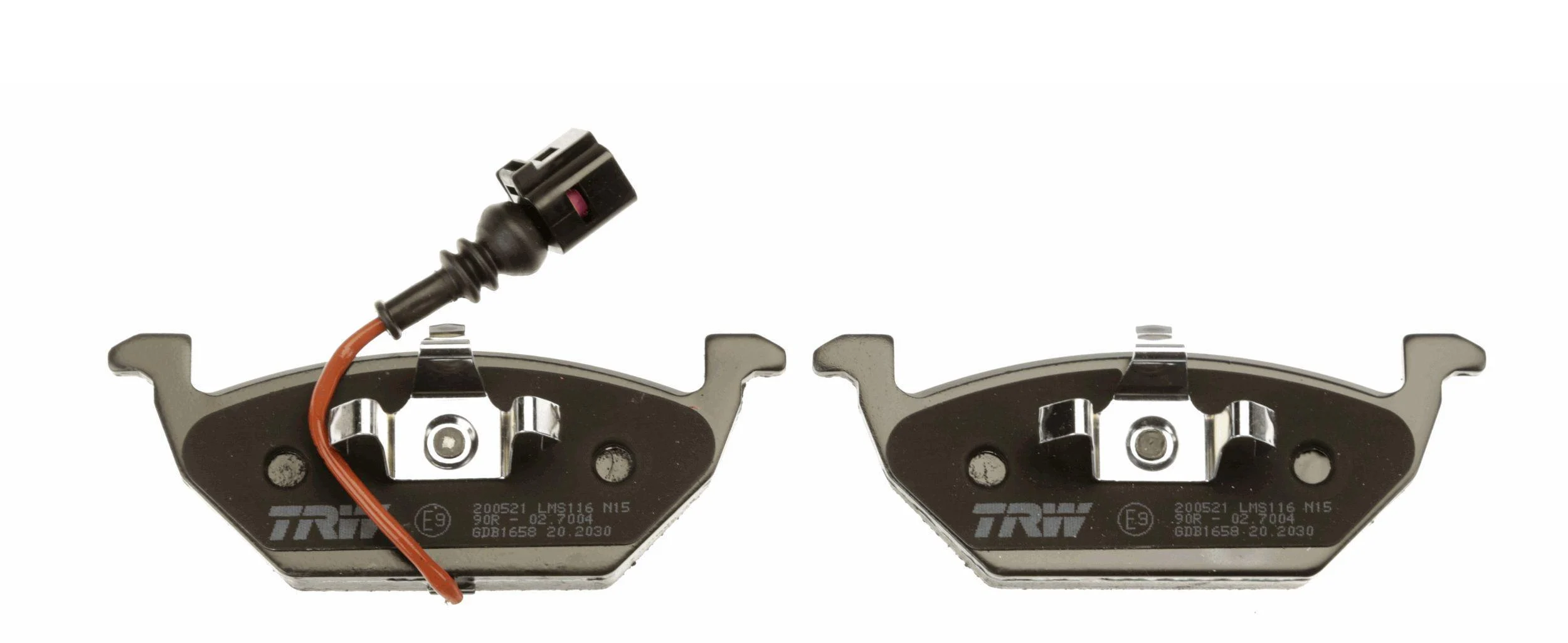 Комплект гальмівних накладок для дискових гальм TRW GDB1658