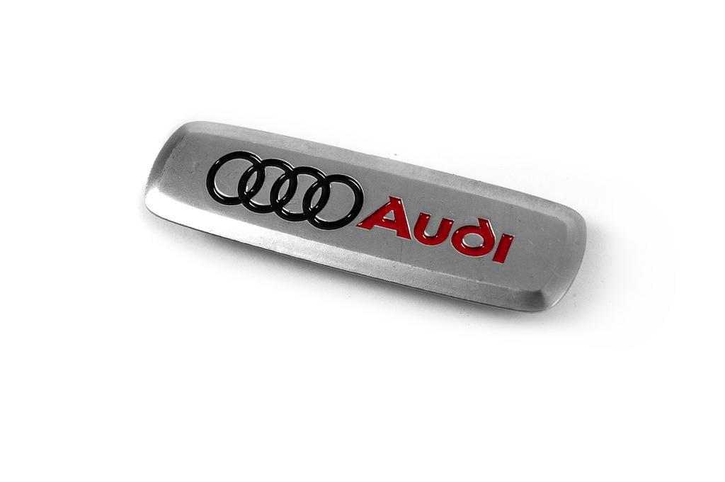 Шильдик для ковриков Digital Designs для Audi алюминий 1 шт. Серый (132638)