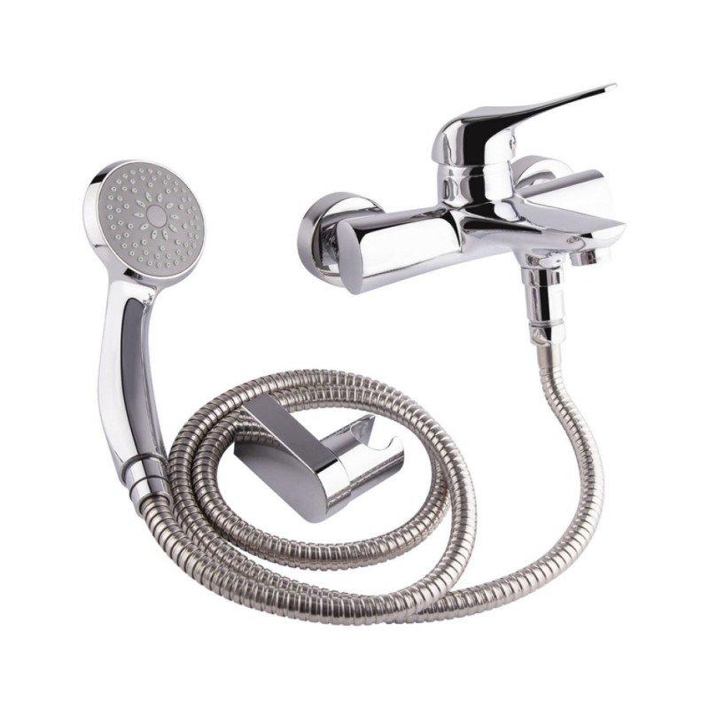 Смеситель для ванны Q-tap Integrа CRM 006 латунь Хром (QTINTCRM006)