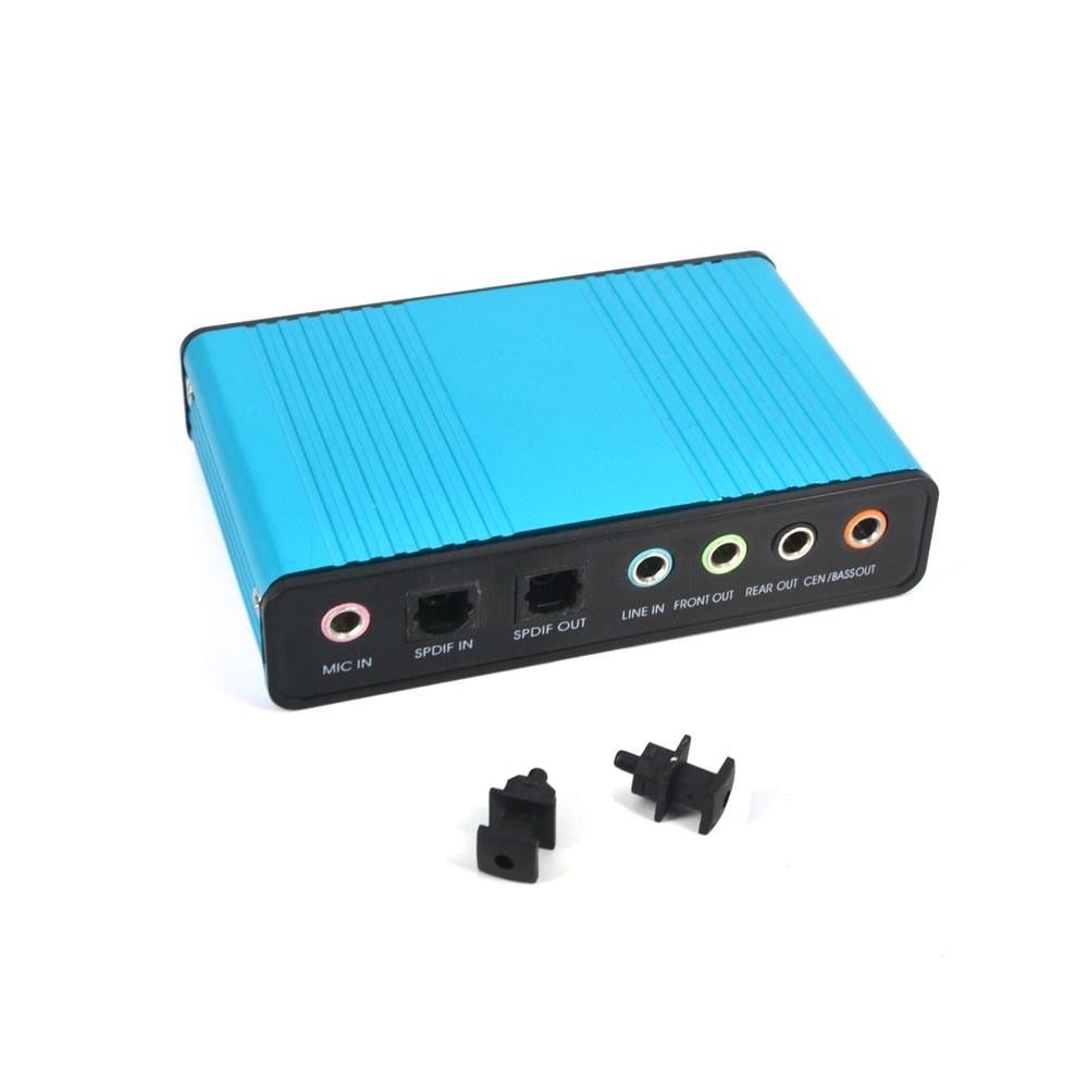 Аудио карта внешняя CM6206 SPDIF USB оптика на 6 каналов (А00173)