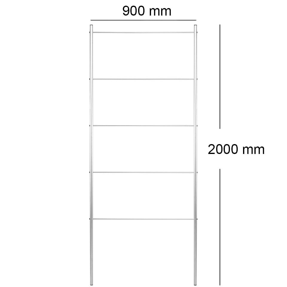 Опора для рослин шпалера садова 2000х900 мм d 16 мм/d 8 мм (ШС-D16/D8-2000х900) - фото 2 Опора для рослин шпалера садова 2000х900 мм d 16 мм/d 8 мм (ШС-D16/D8-2000х900) - фото 2