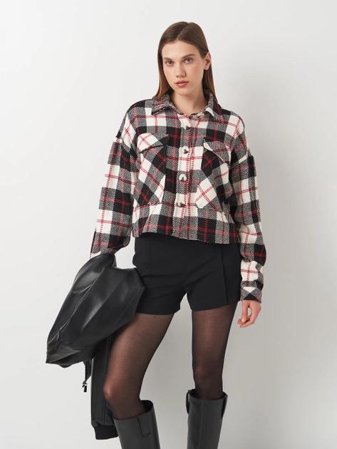 Рубашка Forstime 558x12 женская M/L Черно-красный - фото 2