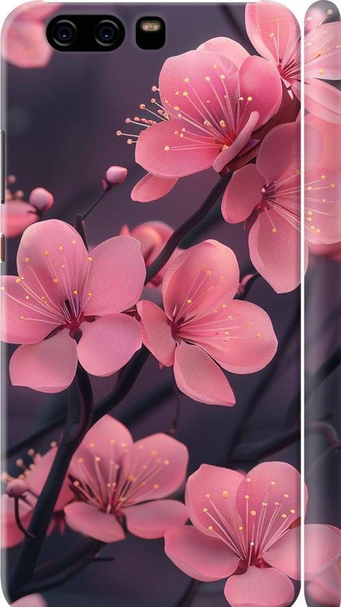 Чехол на Huawei P10 Пурпурная сакура (6075m-780-42517)