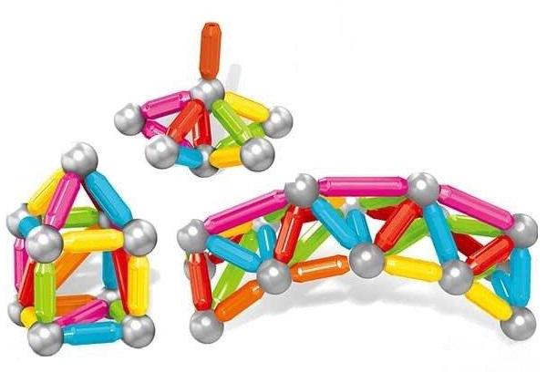 Конструктор магнітний QF8113E (14412262) - фото 4 Конструктор магнітний QF8113E (14412262) - фото 4