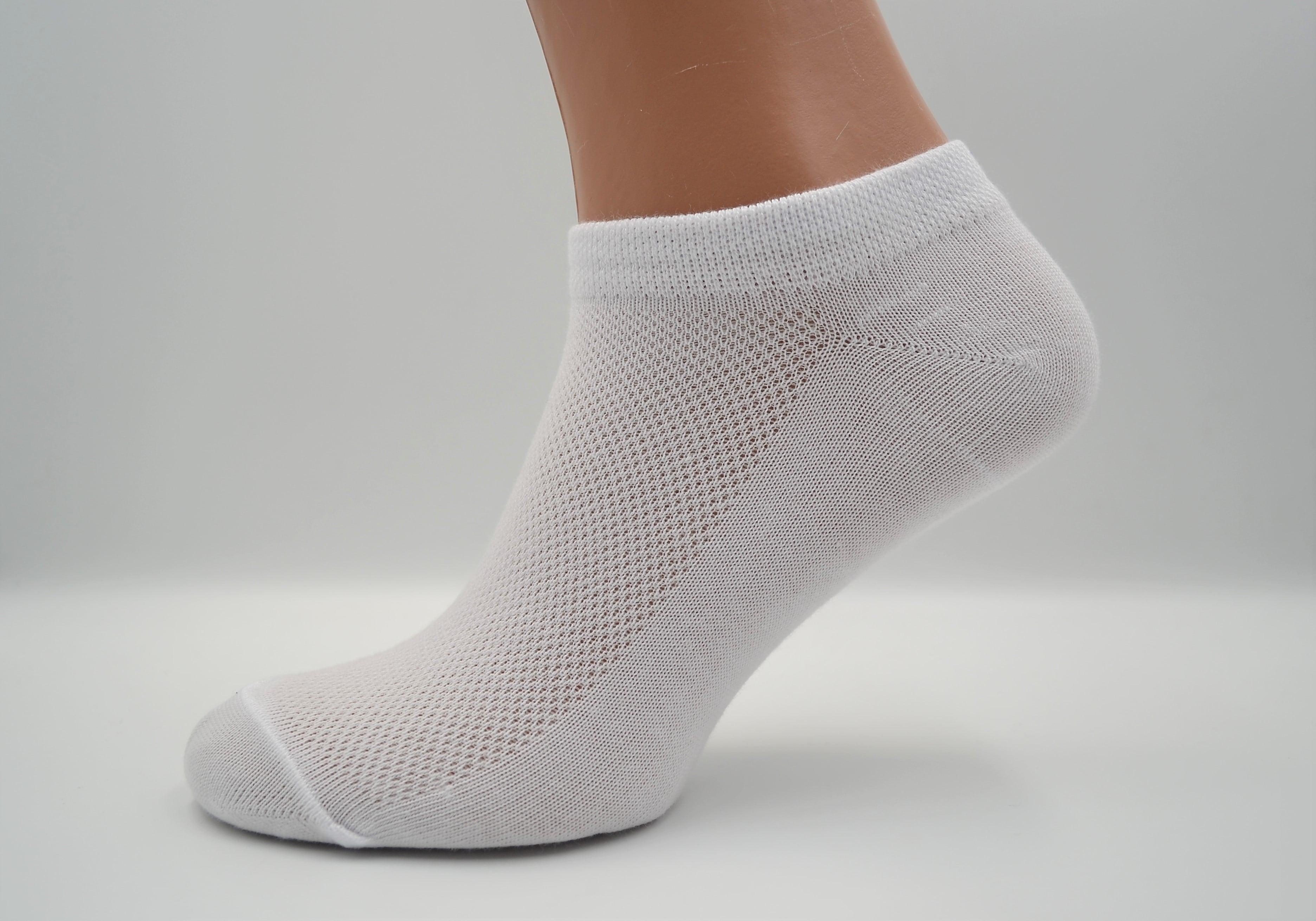 Носки женские в сетку Олми 3311 200 следы р. 23-25 Белый (65415)