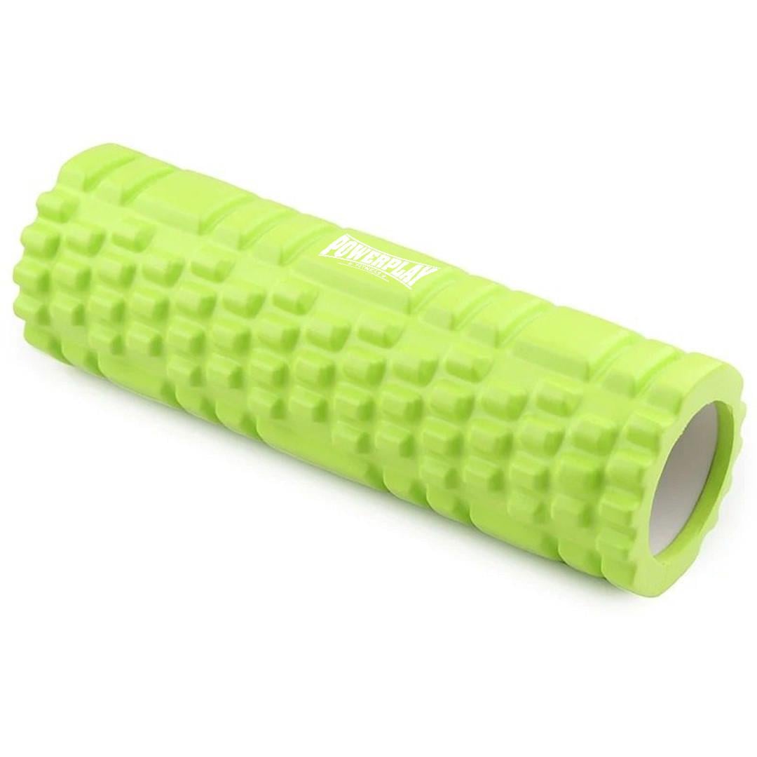 Ролик масажний PowerPlay 4342 Massage Roller 30x10 см Зелений
