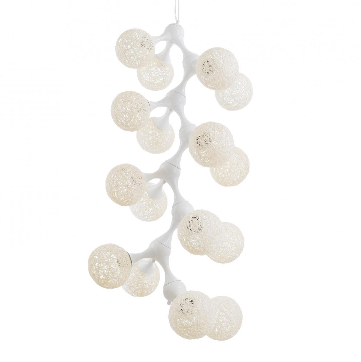 Люстра потолочная Brille BL-940S/16 E27 WH молекула - фото 2 Люстра потолочная Brille BL-940S/16 E27 WH молекула - фото 2