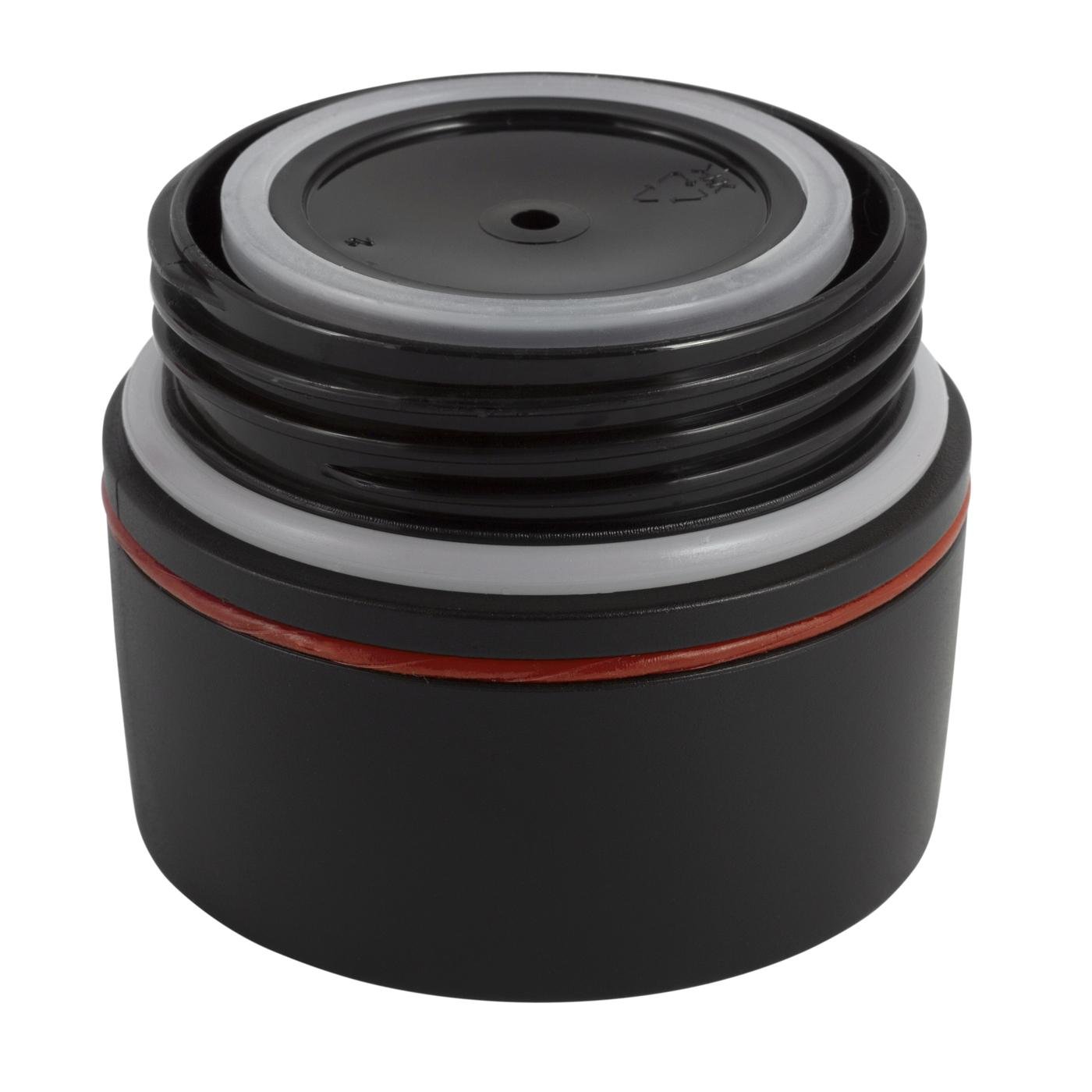 Термокухоль Kamille з нержавіючої сталі з TPR-вставкою 420 мл Червоний (14897079) - фото 5