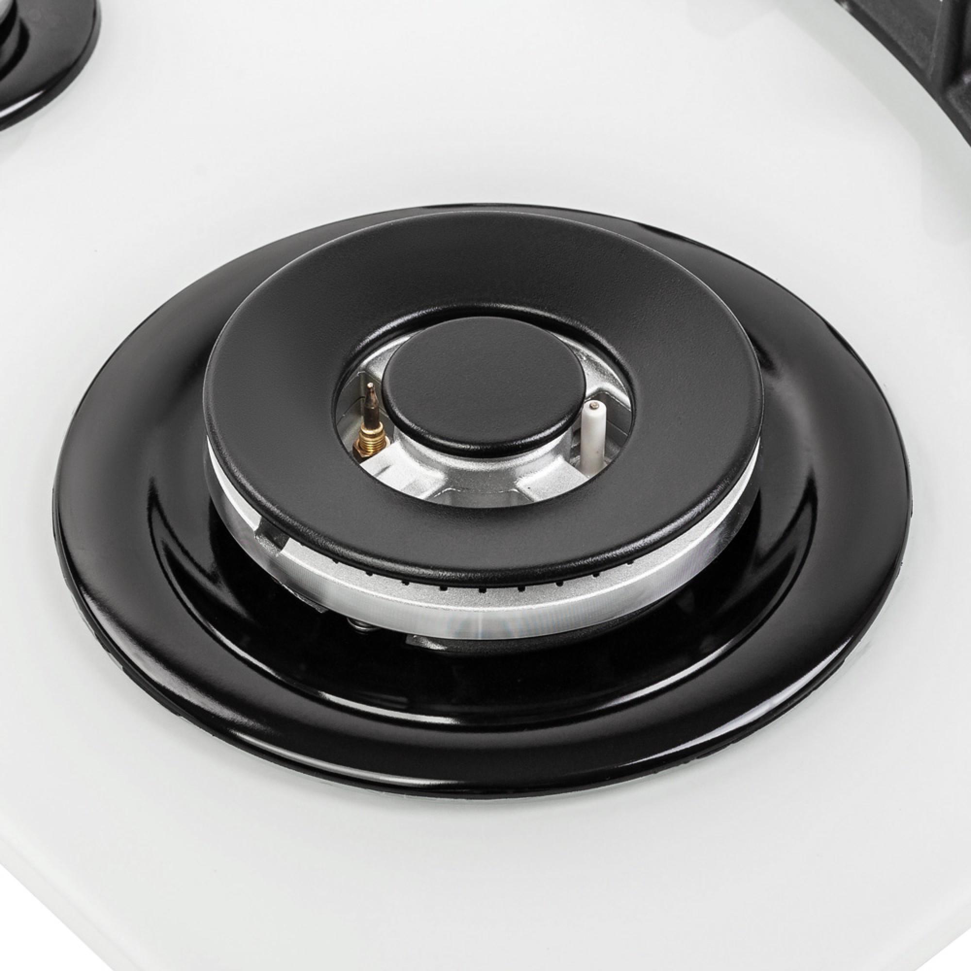 Варочная поверхность газовая WEILOR GG W 644 WH - фото 7 Варочная поверхность газовая WEILOR GG W 644 WH - фото 7