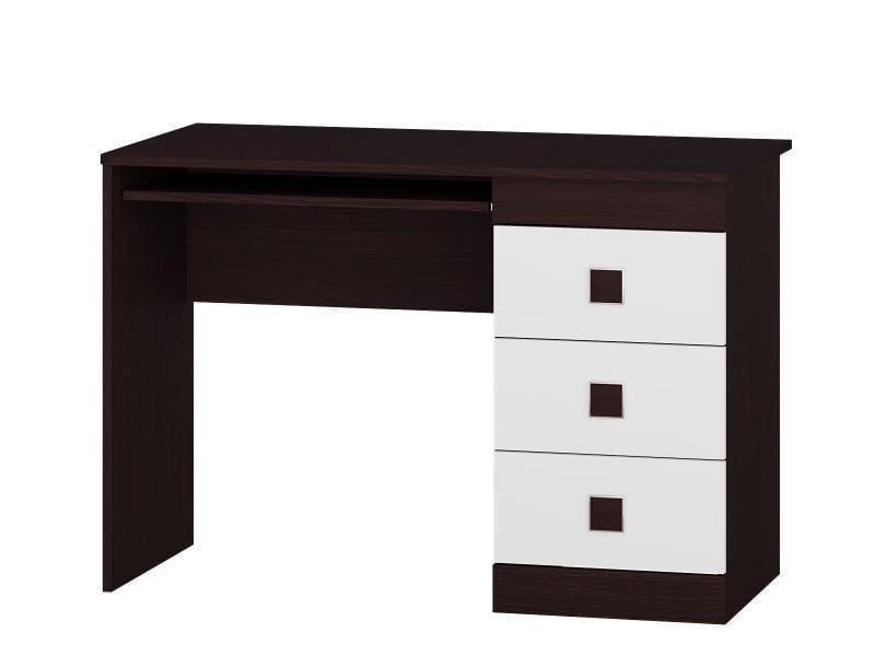 Стол для учебы Эверест Соната 110х55х75 см Венге/Белый (ЕВ20198)