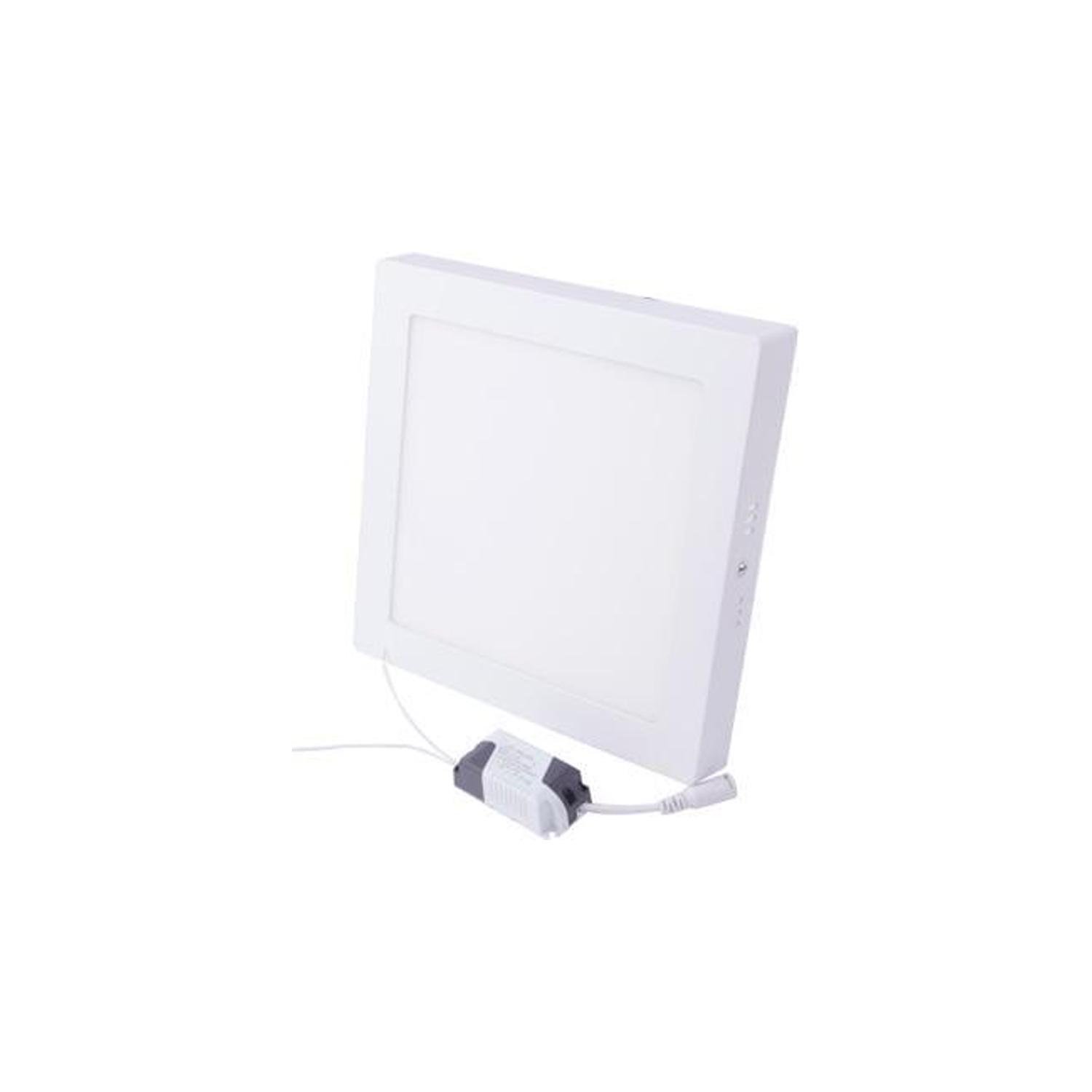 Світильник накладний E.NEXT e.led.mp.Square.S.18.4500 18W 220V 1260lm 4500K 210x210x28 мм IP40 Білий (l0860012)