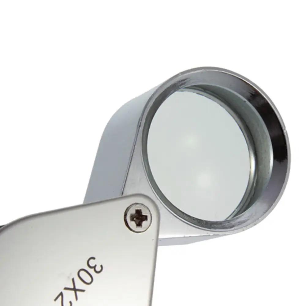 Лупа ювелірна Magnifier 55367-2 30X збільшення 21 мм Білий - фото 4