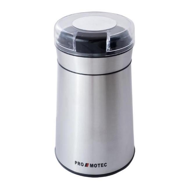 Кавомолка електрична Promotec PM-599 Coffee Grinder Steel 280 W (112451)