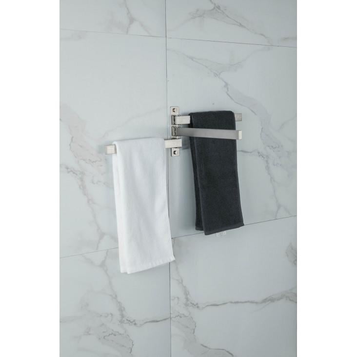 Рушникотримач Frap F30413 поворотний нержавіюча сталь 278 мм (1043375) - фото 4 Рушникотримач Frap F30413 поворотний нержавіюча сталь 278 мм (1043375) - фото 4