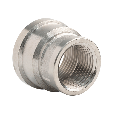 Муфта редукционная Karro 1/2"x3/4" никелированная