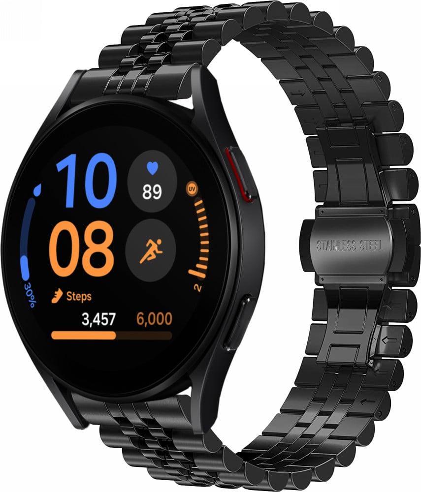Браслет металлический Stech для Galaxy Watch FE 40 мм Black (39324-2B)