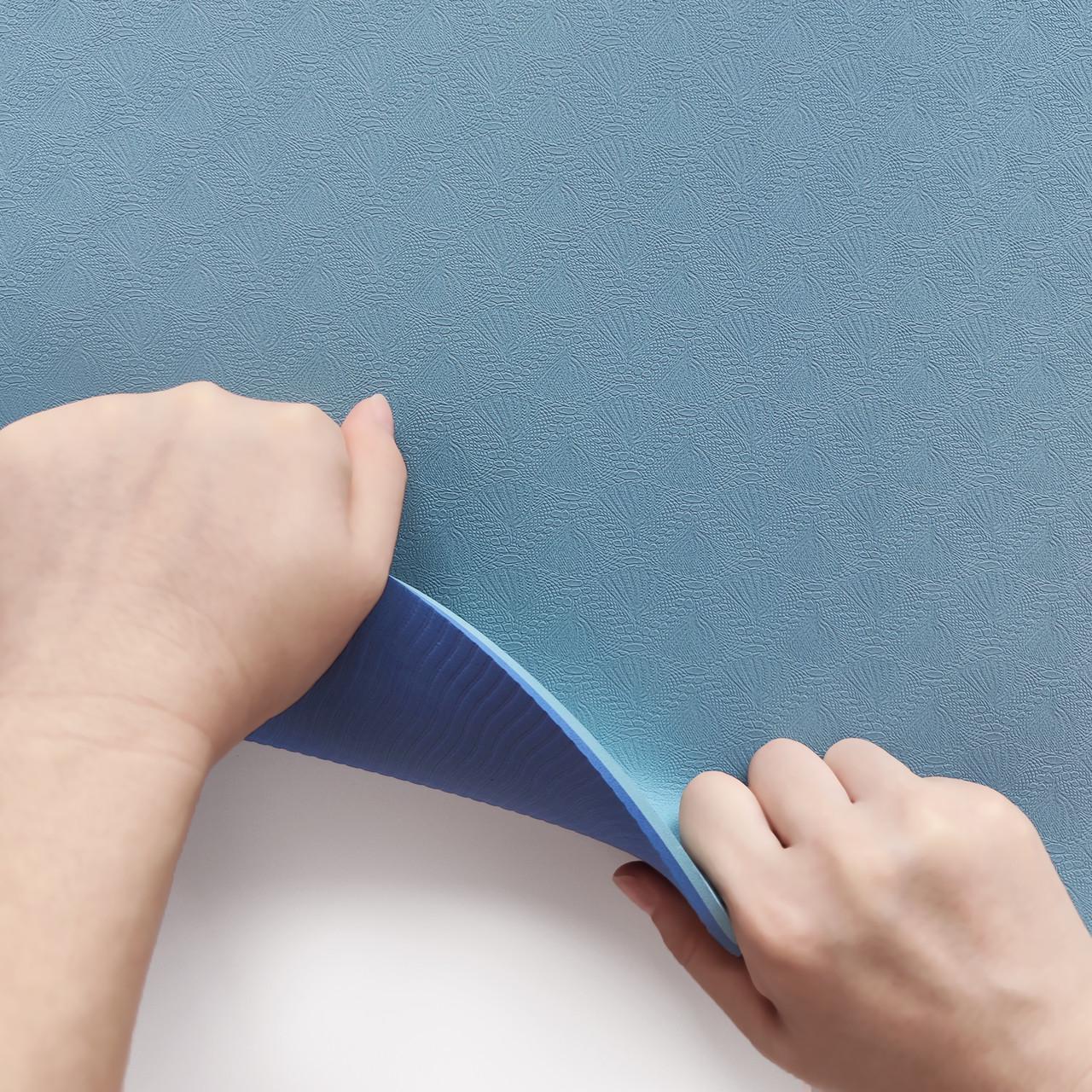 Коврик для фитнеса и йоги Gemini Pro GE-6LBL TPE/TC 6 мм (14729320) - фото 4 Коврик для фитнеса и йоги Gemini Pro GE-6LBL TPE/TC 6 мм (14729320) - фото 4