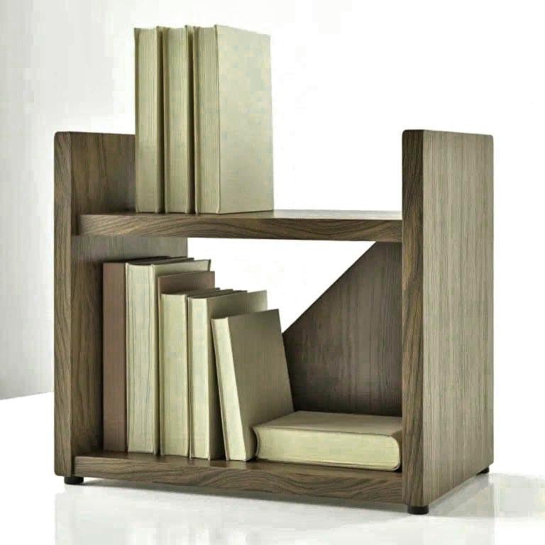 Полка книжная настольная из дерева Джолион Палисандр (КПА-004202)