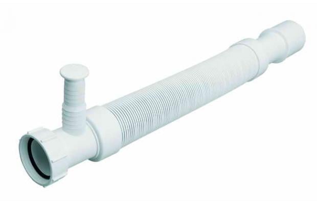 Труба растяжная с подключением к стиральной машине 11/2х40/50 1 м (MRMF2W)