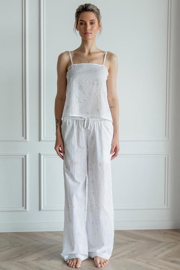 Пижама Forli Demure с вышивкой топ с брюками M/L (HL0089-09-79_M/L)