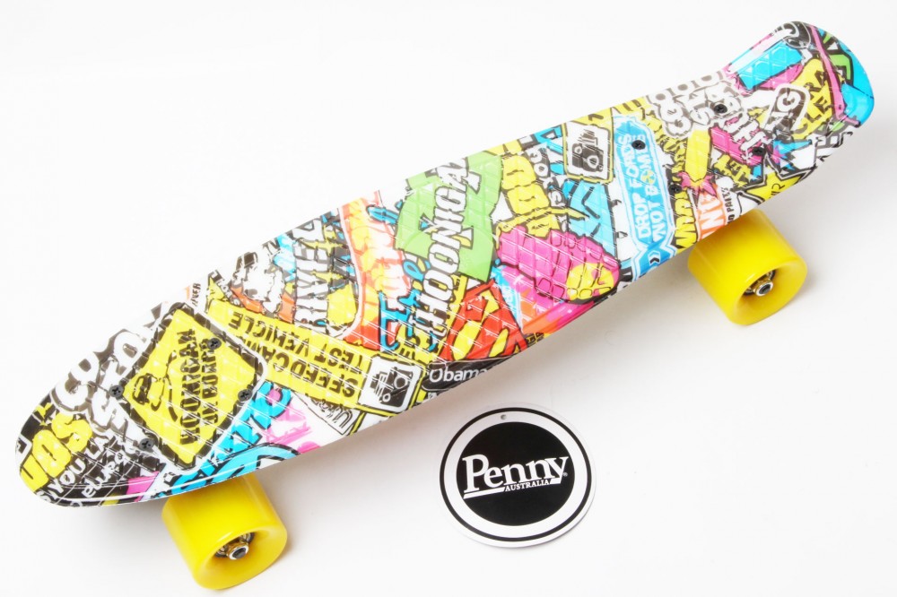 Пенниборд Penny Graffity 22" Draft Cuba (2T2044)