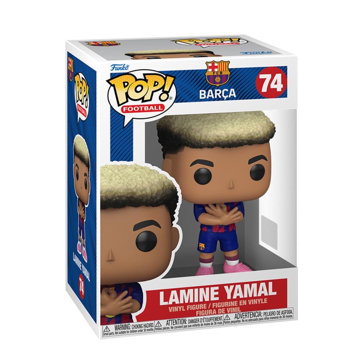 Игровая фигурка Funko Pop! серии Футбол Barça Ламин Ямаль Lamine Yamal (89370) Игровая фигурка Funko Pop! серии Футбол Barça Ламин Ямаль Lamine Yamal (89370)