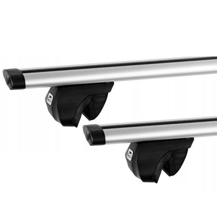 Багажник на релинги Amos Alfa Wind Dynamic 1.3 для Mitsubishi Pajero mk IV SUV 2006-21