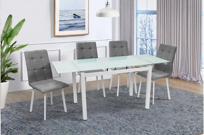 Стол-трансформер кухонный раскладной Мікс Меблі Vendi 1100/1700x700 мм Белый Стол-трансформер кухонный раскладной Мікс Меблі Vendi 1100/1700x700 мм Белый