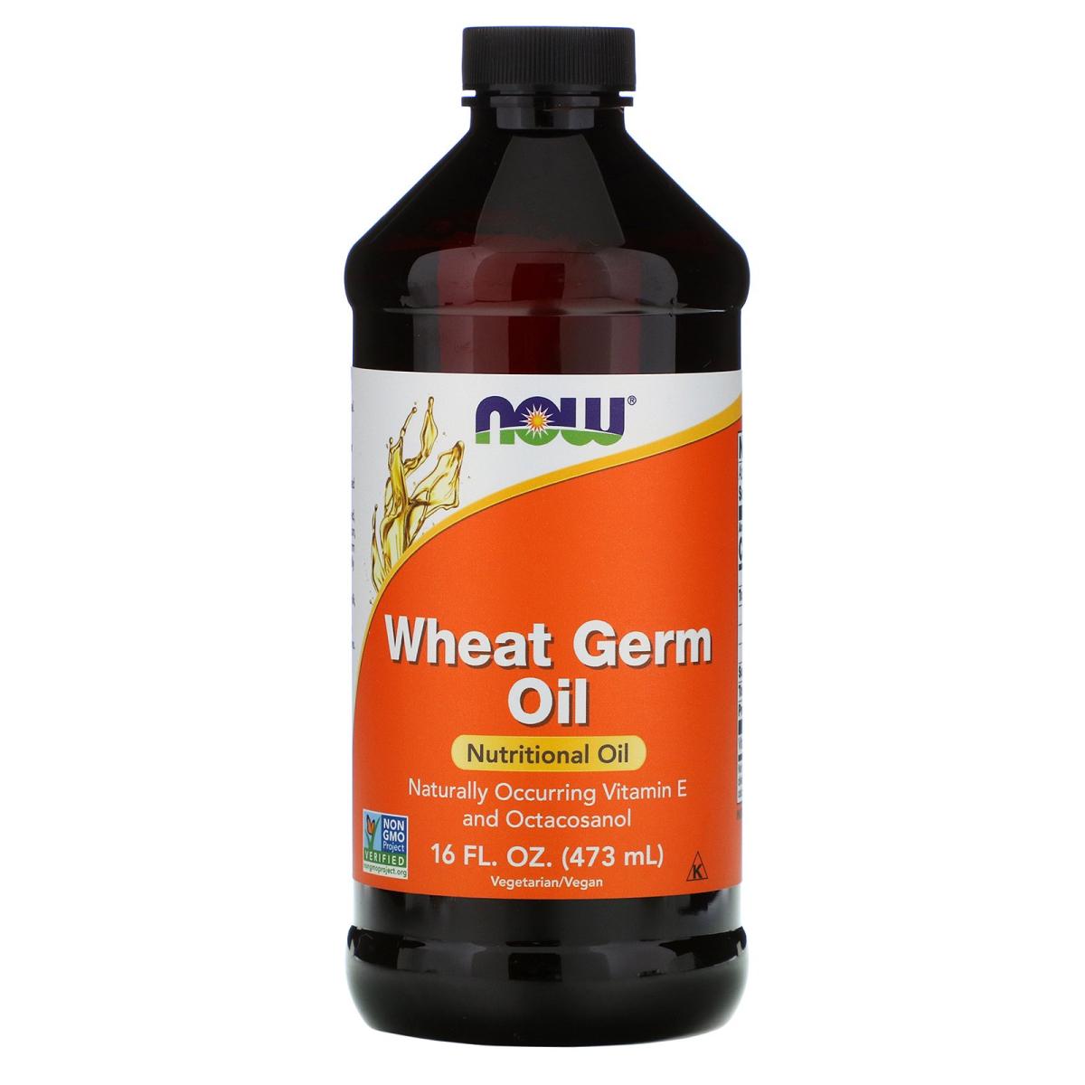 Масло зародышей пшеницы Now Foods Wheat Germ Oil 473 мл