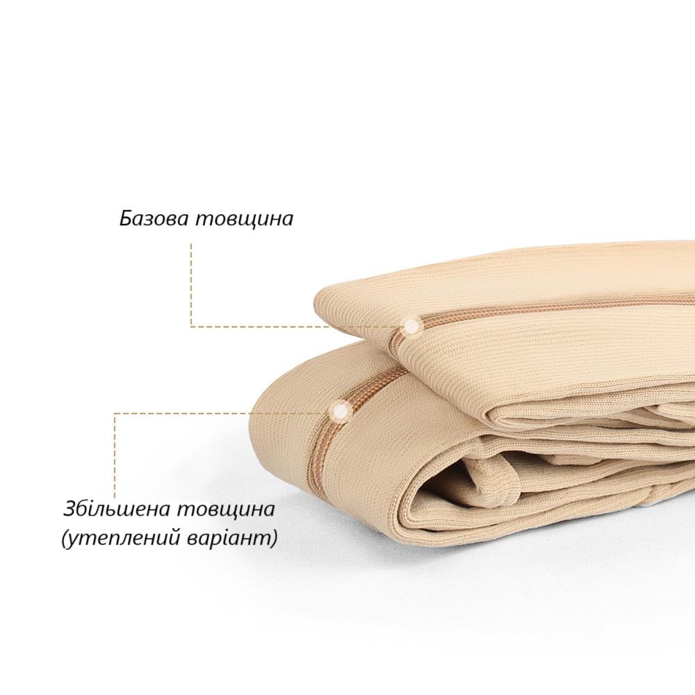 Гольфи компресійні універсальні для покращення циркуляції крові і профілактики тромбозу L/XL Бежевий (R9477) - фото 9 Гольфи компресійні універсальні для покращення циркуляції крові і профілактики тромбозу L/XL Бежевий (R9477) - фото 9