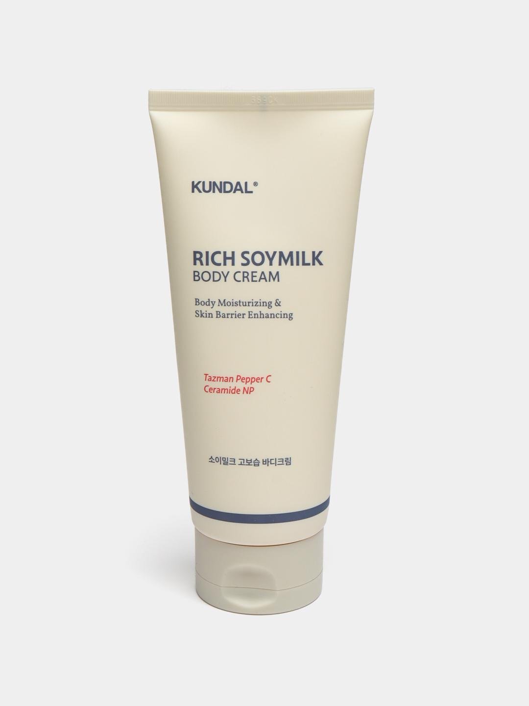 Крем для тіла зволожуючий Rich Soymilk Body Cream Kundal 200 мл (23572193)