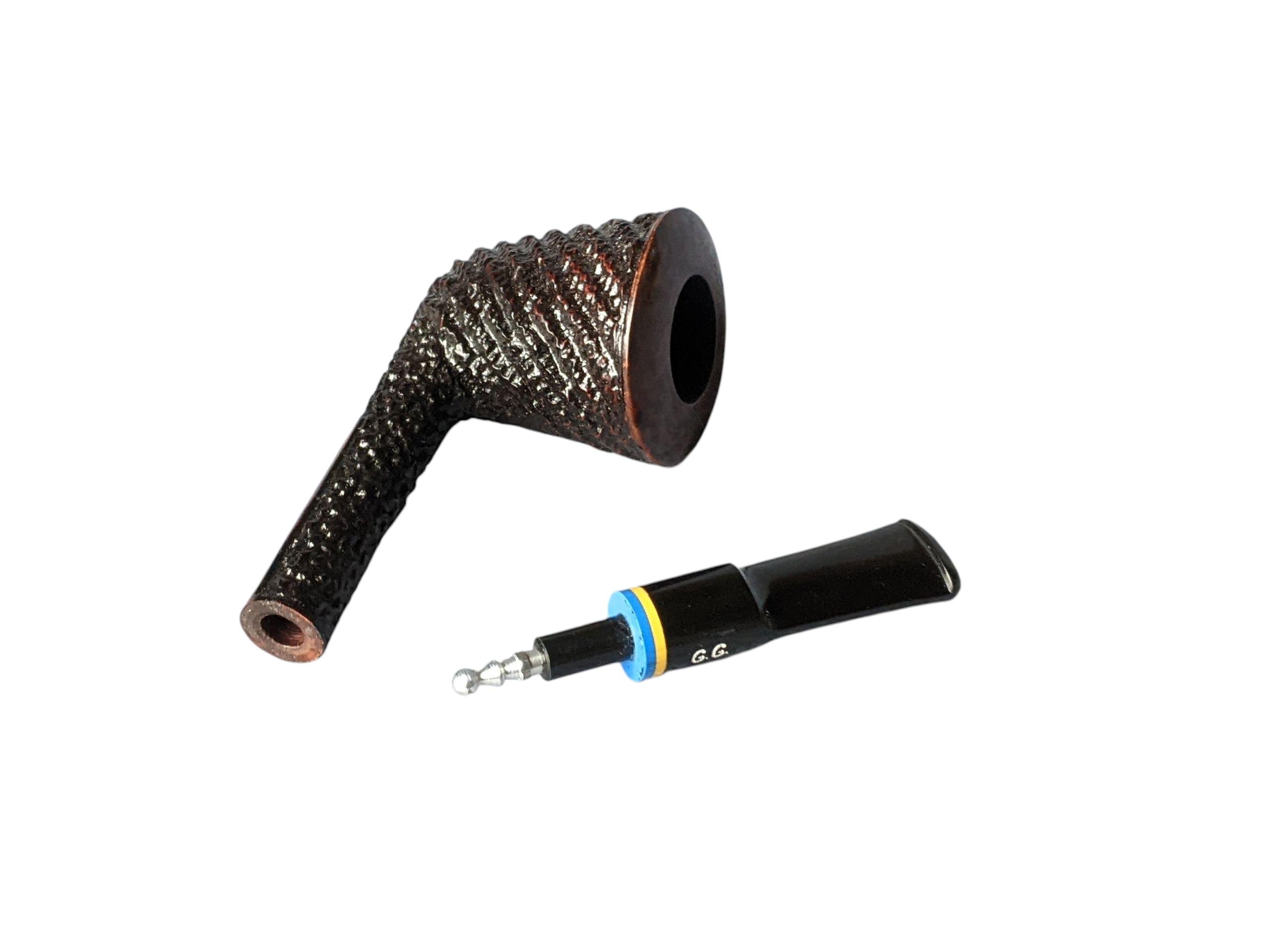 Курительная трубка Golden Gate Dublin рустована (330) - фото 4 Курительная трубка Golden Gate Dublin рустована (330) - фото 4