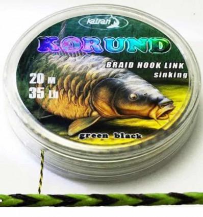 Поводковый материал без оболочки Katran KORUND, 25 Lb (LS39)