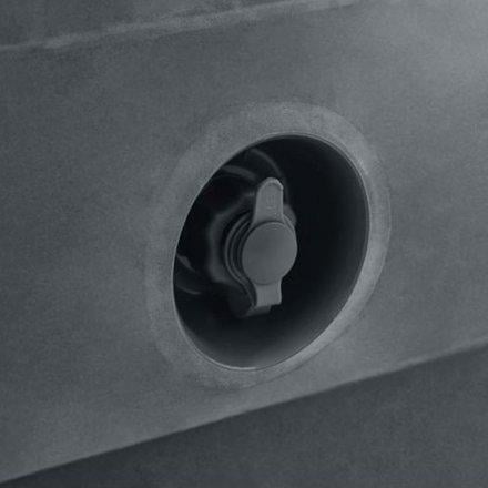 Кресло надувное раскладное трансформер Intex 66551 с ручным насосом и подушкой 224x117x66 см Темно-серый (D-2019091820) - фото 9 Кресло надувное раскладное трансформер Intex 66551 с ручным насосом и подушкой 224x117x66 см Темно-серый (D-2019091820) - фото 9