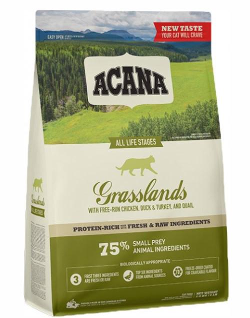 Сухой корм Acana Grasslands Cat для кошек всех пород 1,8 кг (a64218) (64992642181)