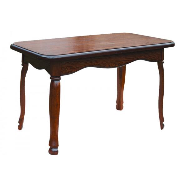 Обеденный стол раскладной Мікс Меблі Гаити 70х120+40 см Каштан